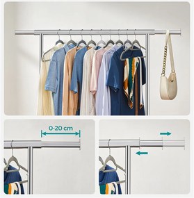 Suport de haine pe roți