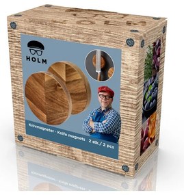 Suport magnetic pentru cuțite din lemn – Holm