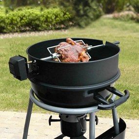 Margine pentru grătar cu țăruș și motor Avenberg RINGO