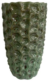 Vaza ceramica Axel, 27cm, Verde