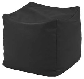 Taburet Cub, Material Impermeabil - Negru