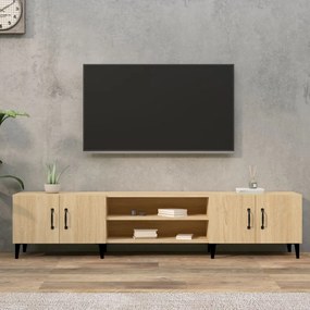 816267 vidaXL Comodă TV, stejar sonoma, 180x31,5x40 cm, lemn prelucrat