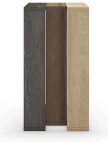 Măsuță auxiliară cu aspect de lemn de stejar 40x30 cm Macha – Marckeric