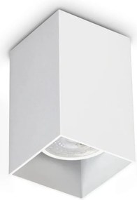Spot aplicat tavan LOOK PL1 SQUARE D60 H100 BIANCO