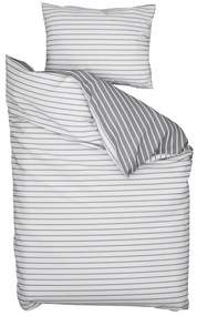 Lenjerie de pat din bumbac Caprivi gri hotelova capsă Dimensiune lenjerie de pat: 70 x 90 cm | 140 x 200 cm