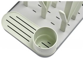 Suport pentru uscarea biberoanelor Beaba verde/gri