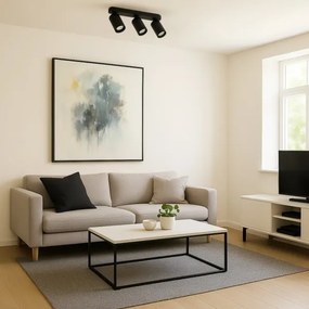 Rabalux 73083 - Spot YORLI 3xGU10/7W/230V negru