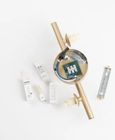 Aplică LED Brilagi MILLA 3xG9/3W/230V auriu/alb