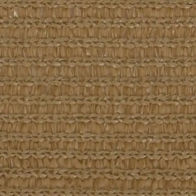 Pânză parasolar, gri taupe, 5x5 m, hdpe, 160 g/m²