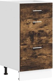 vidaXL Dulap inferior “Lyon” stejar afumat 40x46x81,5 cm