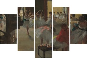 Tablou - Edgar Degas, The Dance Class, reproducere (150x105 cm)