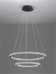Lustra LED suspendata moderna design elegant GINEVRA 54W