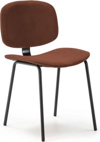 Scaune de dining burgundy 2 buc. Arus – Marckeric