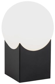Lampa de masa minimalista AUSTIN negru/alb