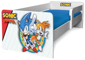 Patut pentru baieti Sonic P1 2-6 Ani Cu Protectie Laterala Detasabila Pc-p-son-p1-60