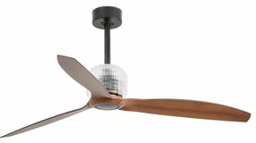 Ventilator cu telecomanda DECO FAN M negru/maro