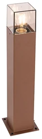 Lampă de podea industrială pentru exterior maro ruginit 50 cm IP44 - Denmark