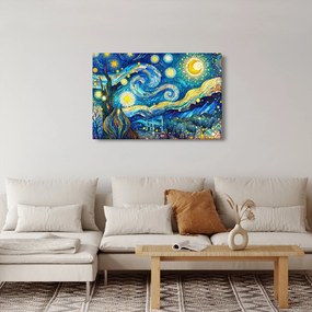 Tablou – Mozaic al nopții înstelate (90x60 cm)