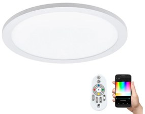 Plafonieră LED RGBW SARSINA-C LED/16W/230V Eglo 97958 + telecomandă