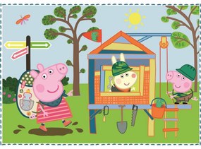 Trefl Puzzle Peppa Pig: Amintiri de vacanță, 4in1