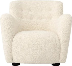 Fotoliu LUX design elegant Bixby, Faux shearling