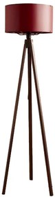 Lampă de podea AYD 1xE27/40W/230V maro/roșu