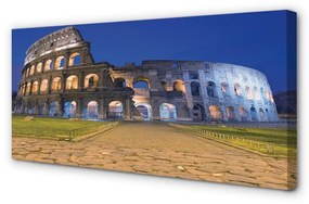 Tablouri canvas Sunset Roma Colosseum