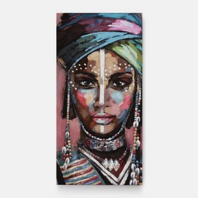 Tablou Canvas, 60x120cm, Dormitor si Living, Femei, Femei africane, Zola