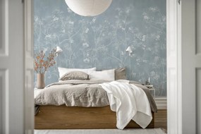 Tapet Soft Chinoiserie, Baby Blue, Rebel Walls