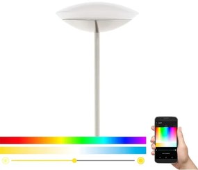 Eglo 97814 - Lampadar LED RGB reglabil FRATTINA-C 1xLED/18W/230V