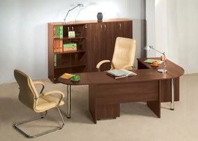 Set mobilier de birou Impress 9, arțar