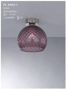 Plafoniera moderna design italian 10012 Amethyst