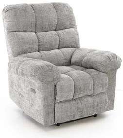 Scaun reclinabil Baxley, gri