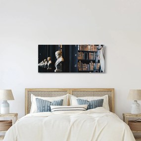 Tablou - La bibliotecă (120x50 cm)