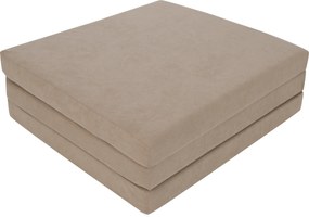 Saltea pliabilă, spumă, 65x180, bej, LEVI 65