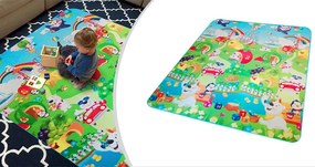 Covoras de joaca pentru copii-albastru