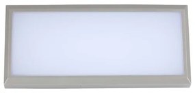 LED Aplica exterior 12W 230V 3000K IP65 gri