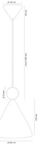 Pendul design scandinav KEGEL