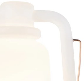 Lampă de podea albă 51 cm IP44 - Storm Large