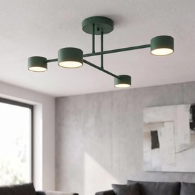 Lustră aplicată HALO 4xGX53/10W/230V verde