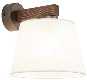 Brilagi - Lampă de perete LATTE, 1xE27/15W/230V, pin/alb