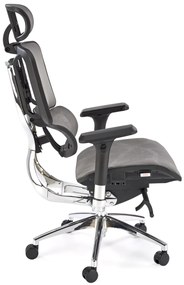 Scaun de birou Ethan gri H139 cm