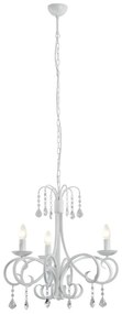 Pendul design modern Diadema alb