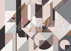 Fototapet, Retro Shapes, Pastel, Rebel Walls