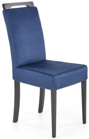 Scaun de sufragerie Centura (albastru + negru). 1028099