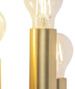 Lampă de perete vintage aurie cu 6 lumini - Tubi