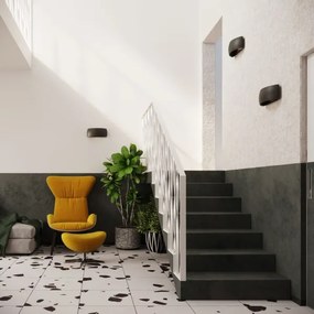 Aplică PONTIUS 1xG9/60W/230V neagră