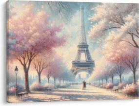 Tablou – Primăvară la Paris (70x50 cm)
