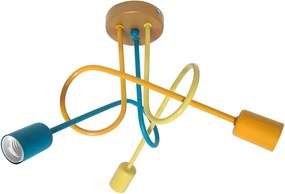 Lustră aplicată pentru copii OXFORD 3xE27/15W/230V