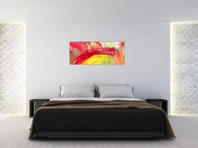 Tablou cu abstracție - pictura (120x50 cm)